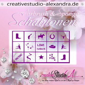 Airbrush Schablone Schmuck Mix II :24