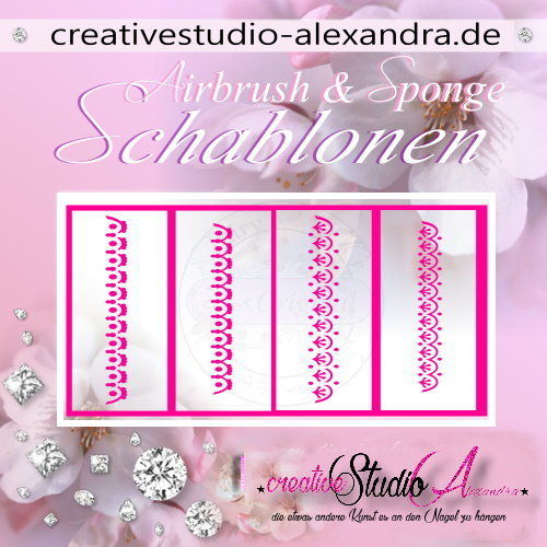 Airbrush Schablone Schmuck Mix II :51