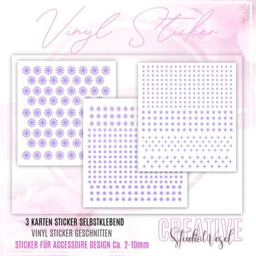 VINYL STICKER 003 - Lavendel