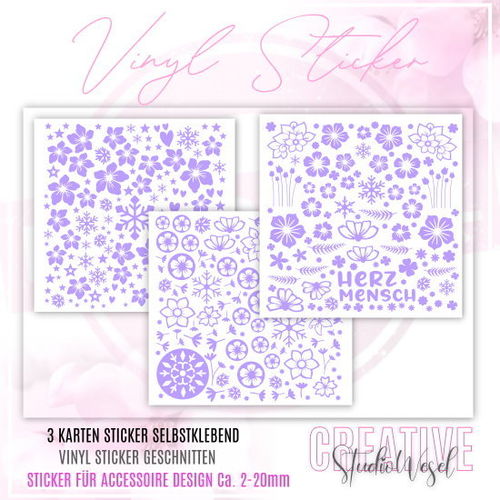 VINYL STICKER 012 - Lavendel