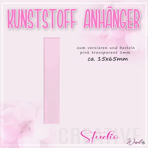 STAB KUNSTSTOFF : Pink Klar